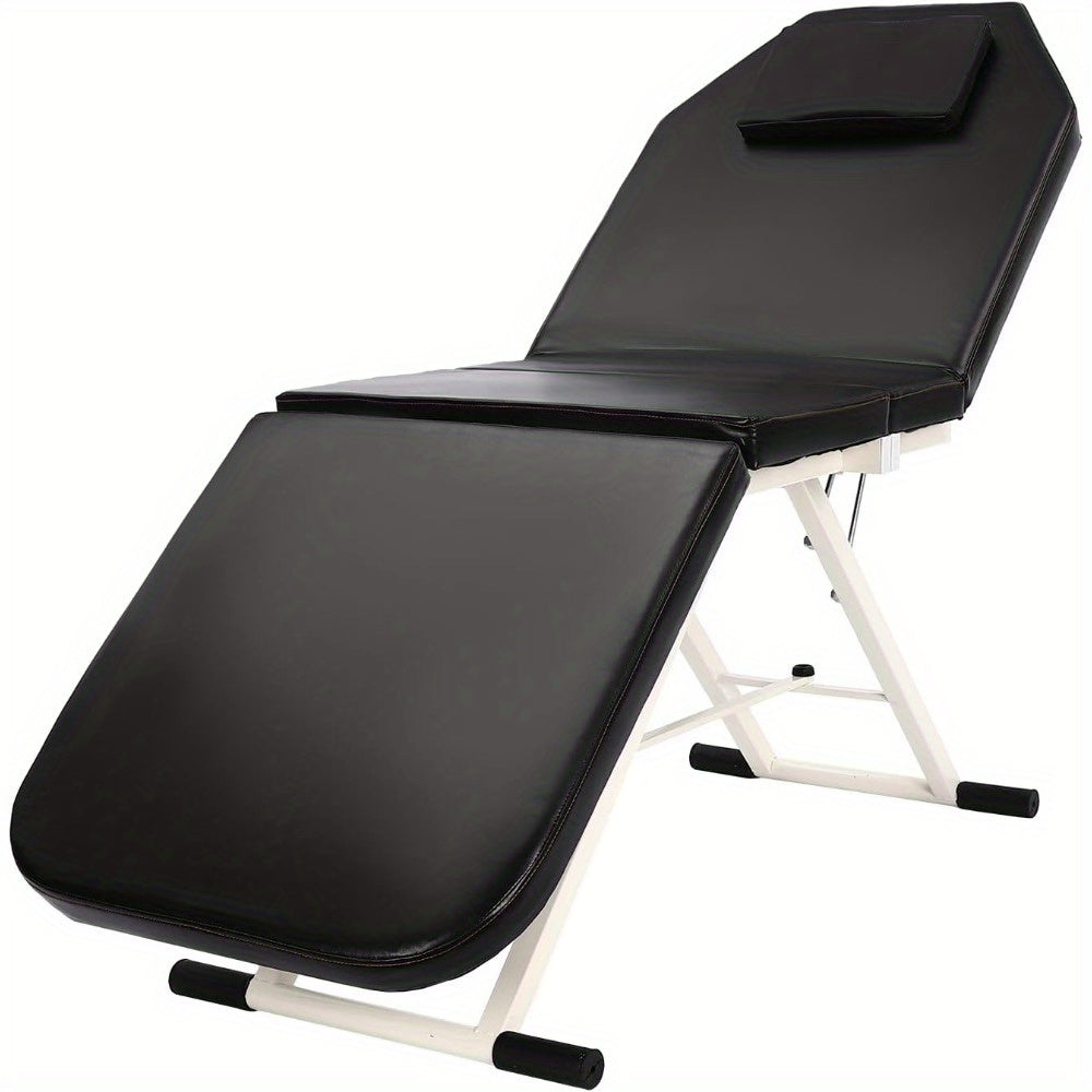 Massagetafel – Behandelbank – Massagebed – Therapie tafel – Inklapbaar – Verstelbaar – 3 zones – PVC bekleding – Draagvermogen 250 kg