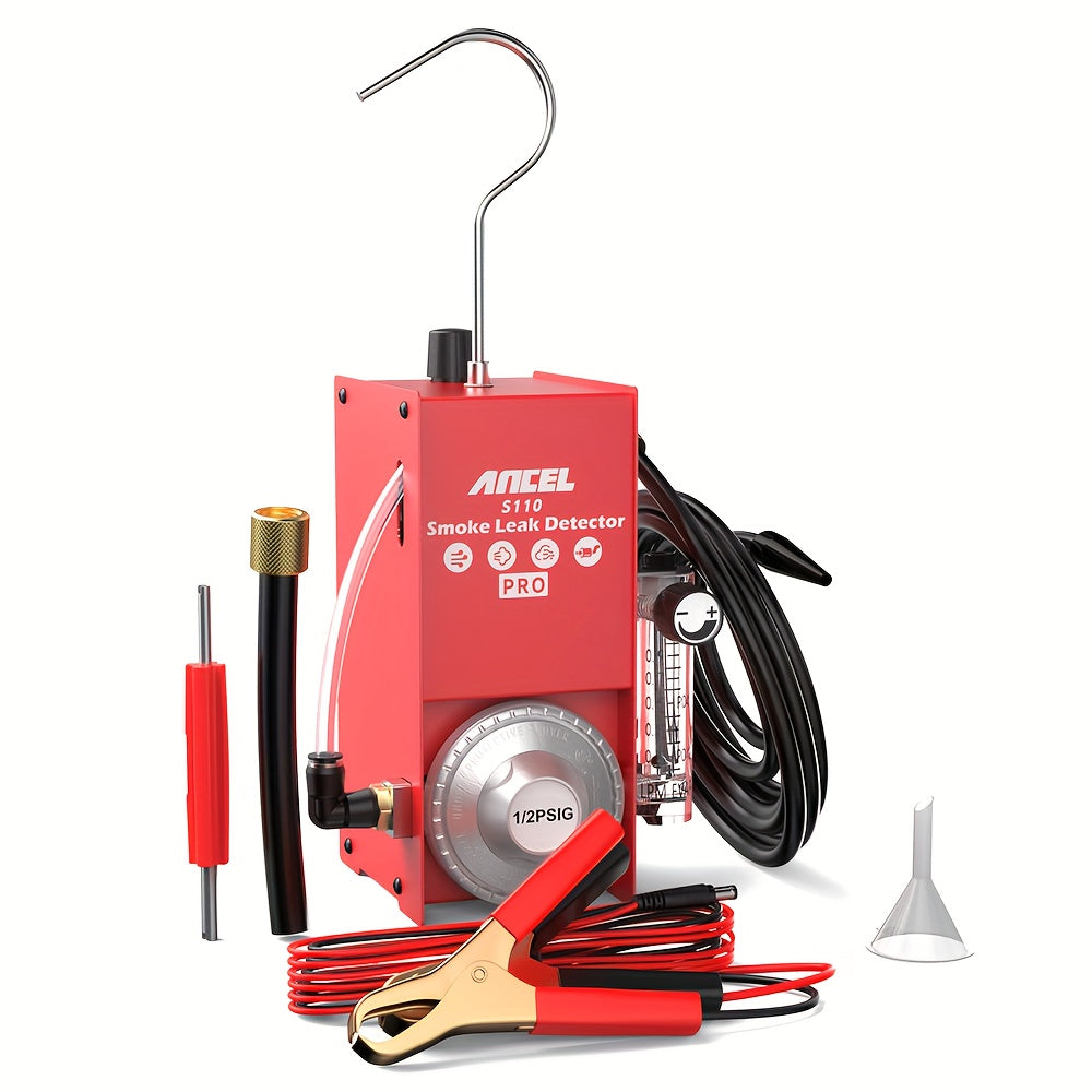Rookmachine voor Lekdetectie – Rookgenerator – Lekkagetester – Diagnosetool – Luchtpomp – Instelbare Rookoutput – Oververhittingsbeveiliging