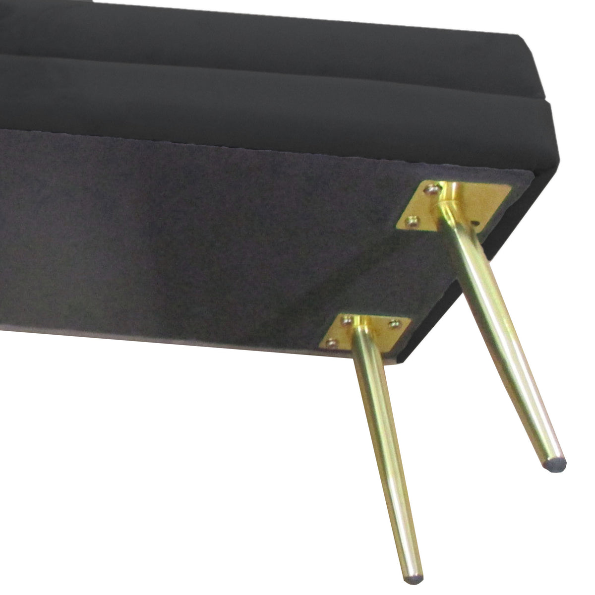 Gevulde Opbergbank – Opbergbank – Zitbank – Opbergmeubel – Bankje – Zwart – Stevig Stalen Frame – Compact Formaat 100x37,5x42 cm