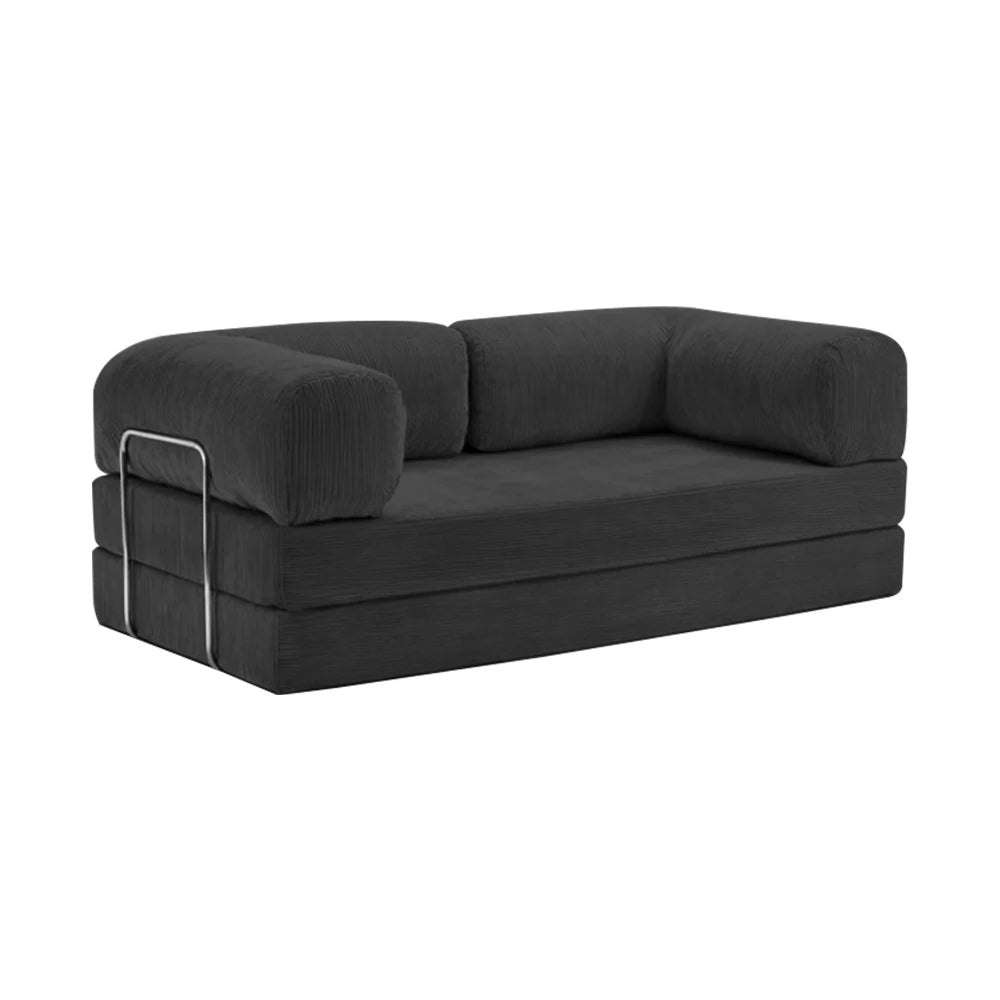 Bankstel – Hoekbank – Slaapbank – 3-zitsbank – Zetel – Corduroy Stof – Luchtgecomprimeerd Schuim – L-vorm 200 cm