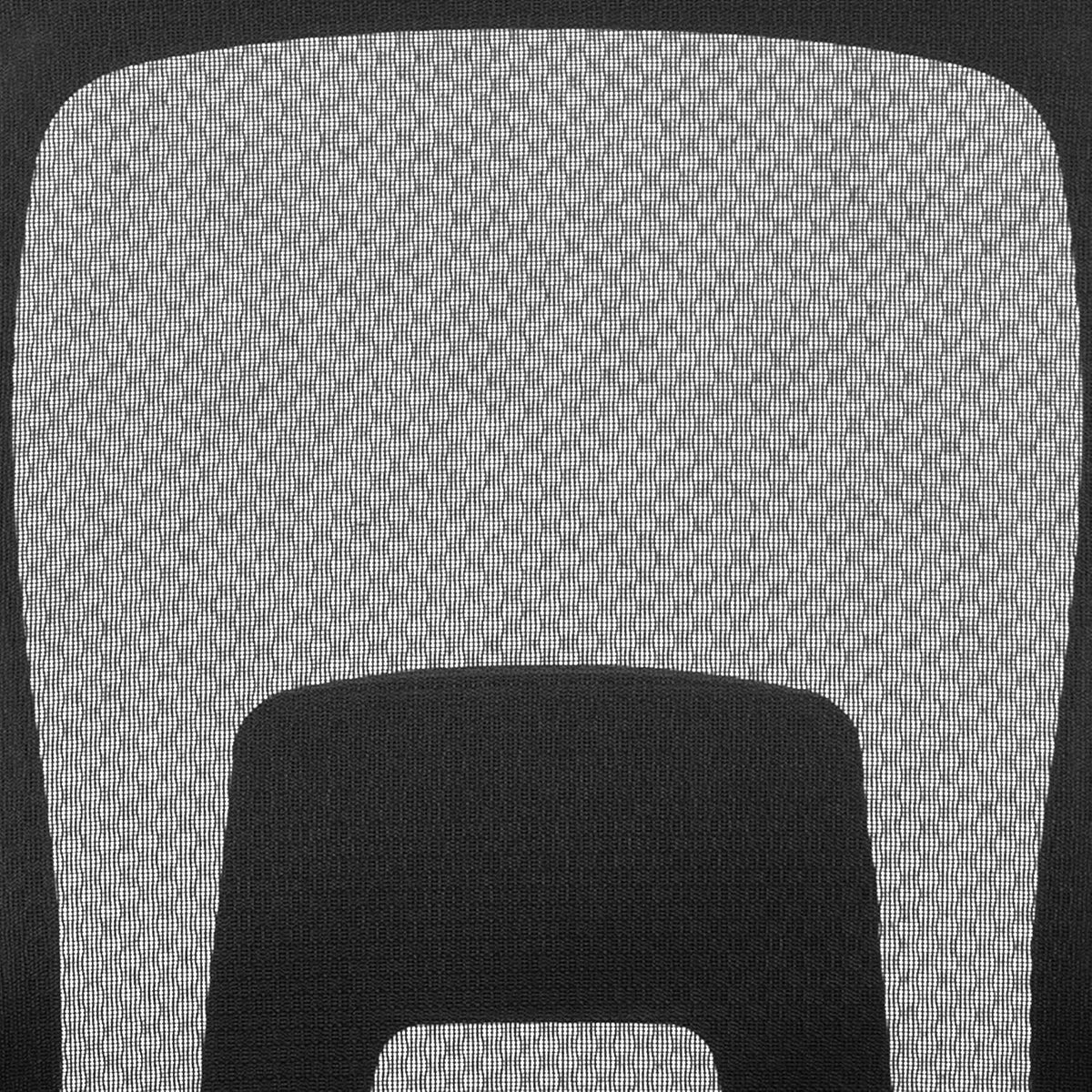 Flash Furniture Grote en hoge bureaustoel | Zwarte Mesh Executive Draaibare Bureaustoel met Lumbale en Rugsteun en Wielen