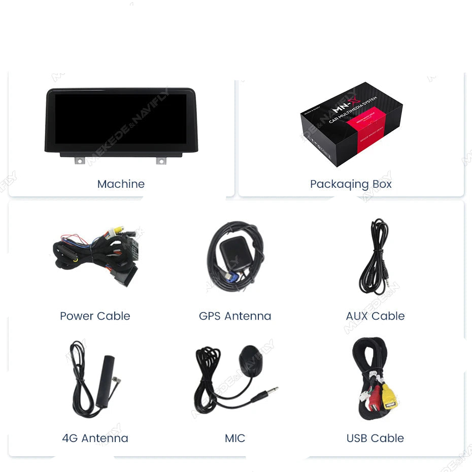 Android 14 Multimedia Speler – Auto Radio – Infotainmentsysteem – Navigatie Systeem – Entertainment Module – 10,25 Inch Touchscreen – Draadloos Apple CarPlay & Android Auto