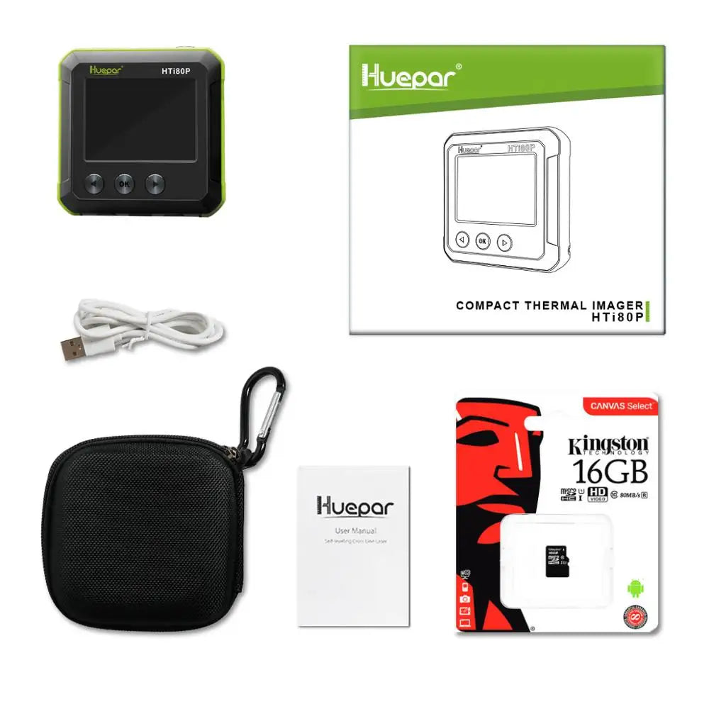 Warmtebeeldcamera – Warmtecamera – Infraroodcamera – Temperatuurmeter – Compacte Warmtecamera – Breed Temperatuurbereik – Draagbaar Formaat