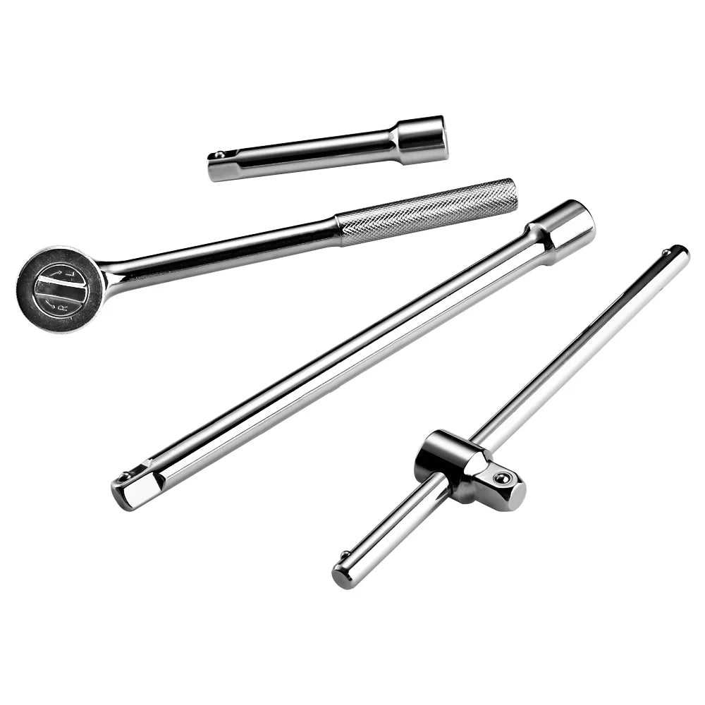 Deko - Gereedschapskoffer - 22-delig - Gevuld - Gereedschap - Gereedschapsset - Professionele autoreparatiegereedschapsset - Autoratelsleutel - Schroevendraaierdop - Monteursgereedschapsset