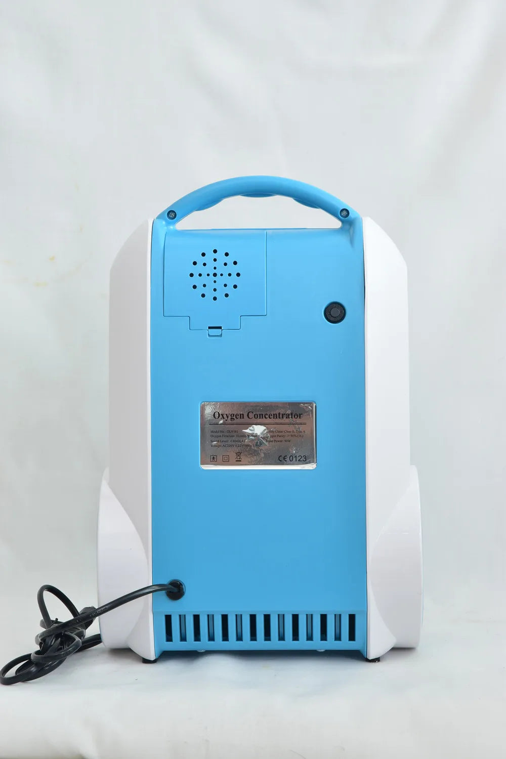 Draagbare Zuurstofconcentrator – Mobiele Zuurstofapparaat – Zuurstoftherapie Machine – Medische Zuurstofgenerator – Zuurstofinhalator – Instelbare Zuurstofstroom 1-5L/min – Stil en Compact Design - QUORE