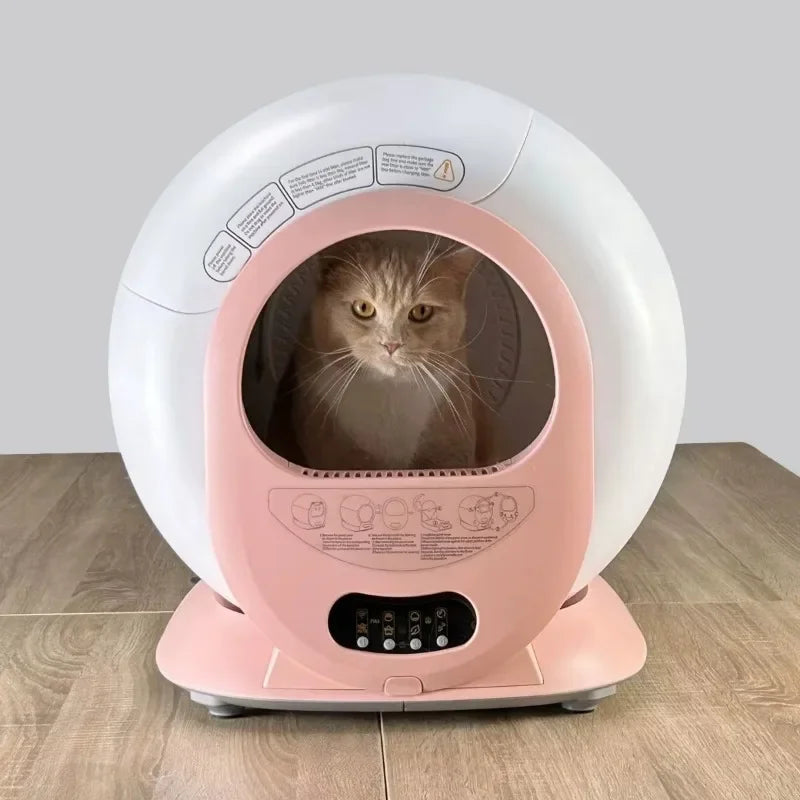 Kattenbak – Kattentoilet – Kattenbak Systeem – Open Kattenbak – Gesloten Kattenbak – Duurzaam Plastic – Smart Device Functionaliteit