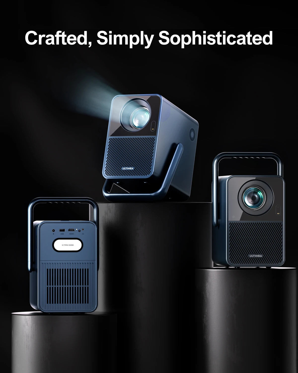 Projector – Beamer – Home Cinema Projector – Full HD Projector – Android Projector – Netflix Certificering – 1000 ANSI Lumen – Dolby Audio 20W Speakers