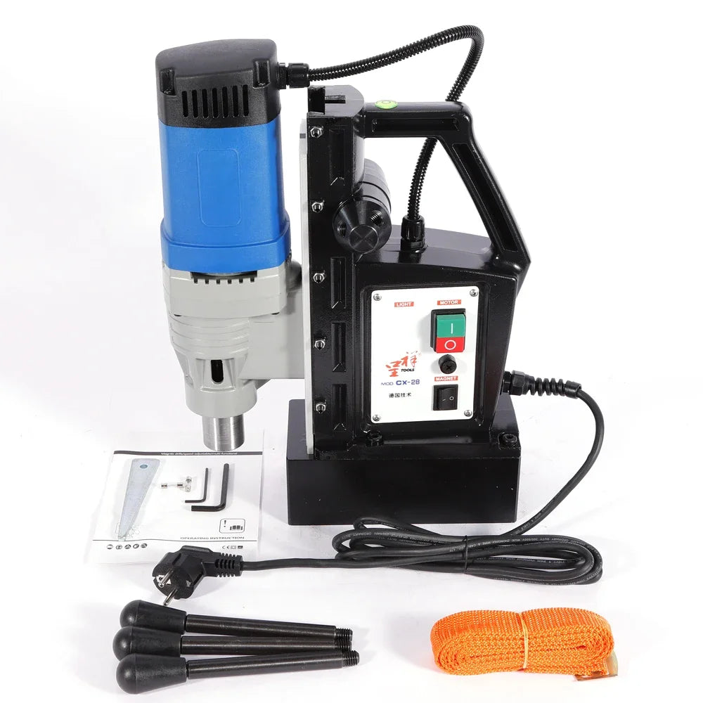 Magnetische Boormachine – Metaalboor – Staalboormachine – Elektromagnetische Boor – Industrieel Gereedschap – 1680W Motor – Maximale Boordiepte 50 Mm