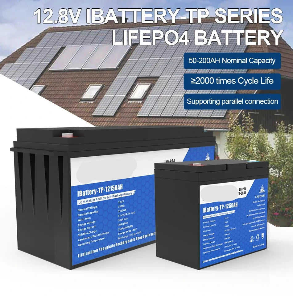 Li-ion accu – LiFePO4 batterij – Lithium accu – 24V batterij – 100Ah accu – Lichtgewicht & Compact – Lange Levensduur tot 2000 cycli