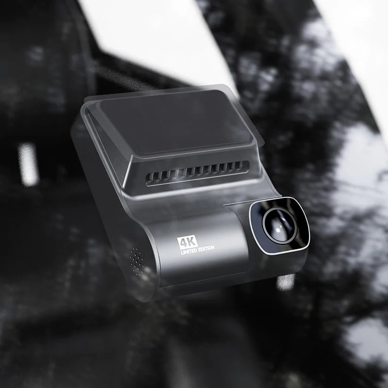 Dashcam voor Auto - Navigatiesysteem Auto - Voor & Achter Camera – 2160P + 1080P – 4K - GPS - WiFi - Nachtzicht - G-sensor - ADAS - Loop Recording