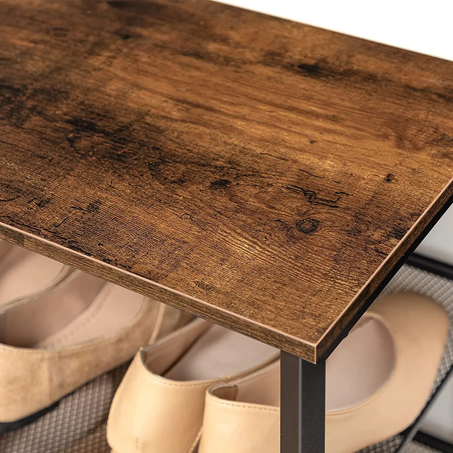 Schoenenkast – Schoenenrek – Schoenenopberger – Schoenenhouder – 8-Laags – Metalen Frame – Kantelbare Planken