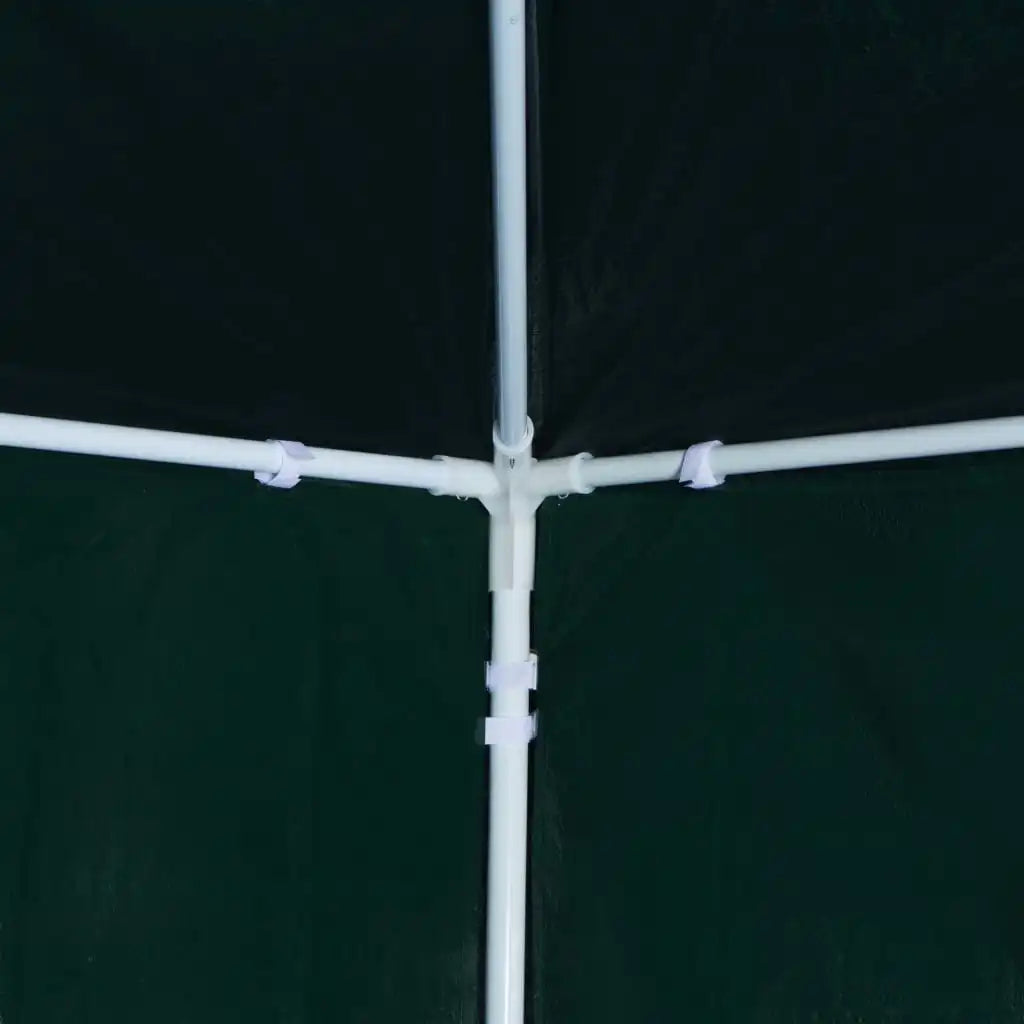 Tuinpaviljoen – Partytent – Tuintent – Ontvangsttent – Marktkraamtent – Buitenoverkapping – Waterdicht PE – Roestvrij Stalen Frame - 3x3m - Groen