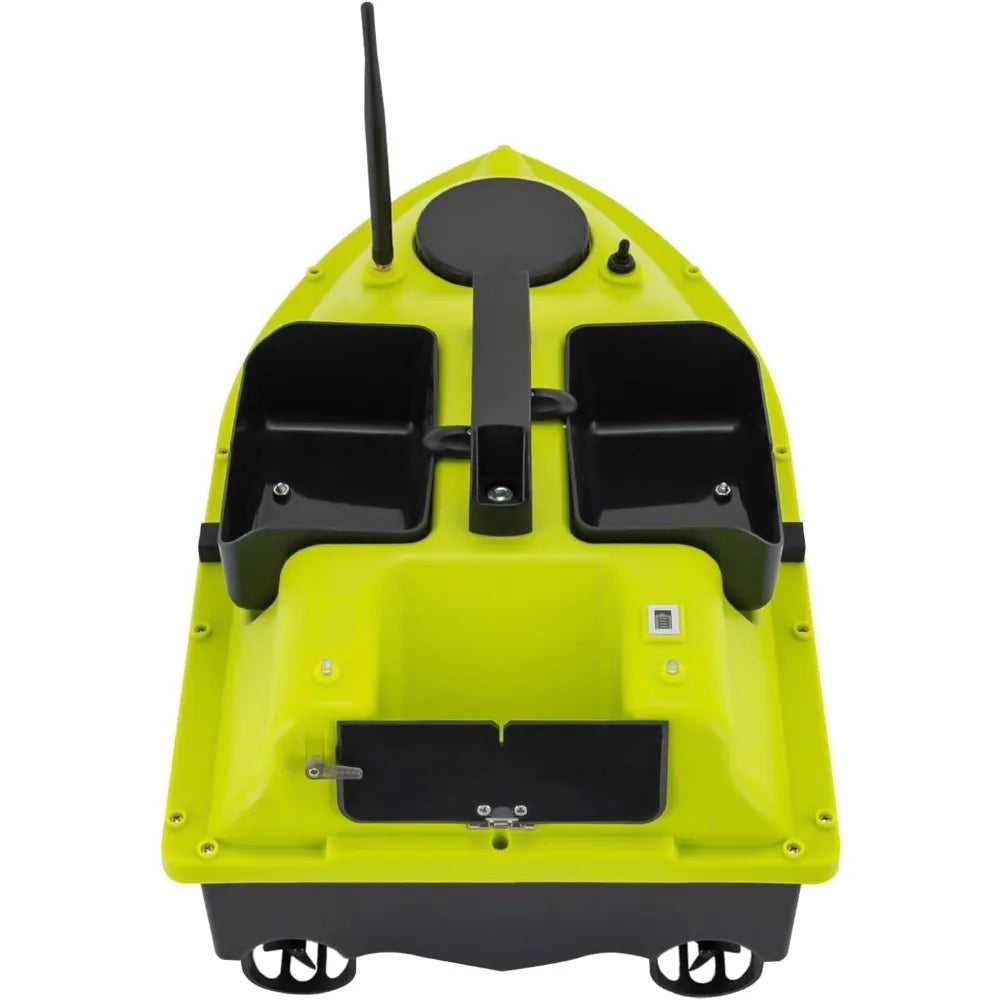 Visaasboot – Afstandsbediening Visboot – Vissen Bootje – Hengels Portaal – ABS Materiaal – Dual Motor – 600 Meter Bereik