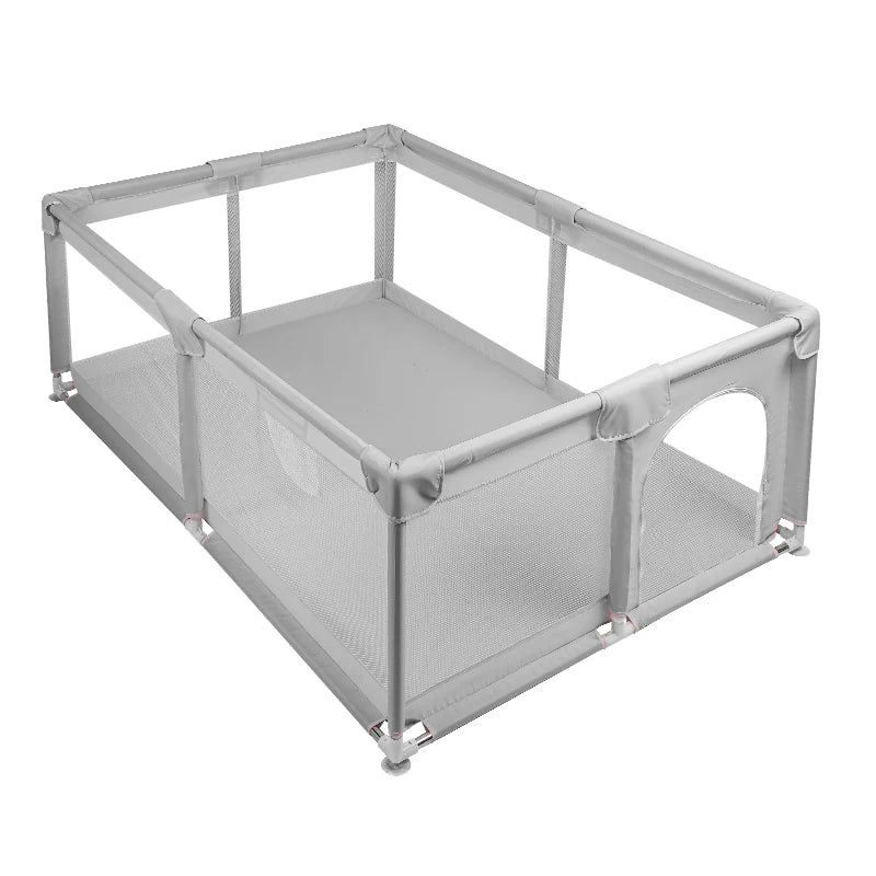 Foldable Play Gate - Baby Playpens - Play Gates - Safety Gate - Babies - Children - Playground - Bed Protection Edge - Foldable - Lightweight - 66x180x150cm.