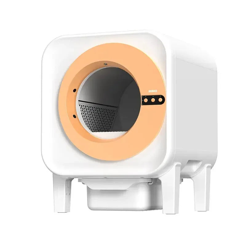 Automatische Kattenbak – Intelligente Kattenbak – Zelfreinigende Kattenbak – Slimme Kattenbak – 70 Liter Ruimte – Geavanceerde Geurcontrole - Wit