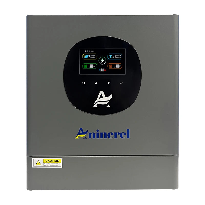 Hybride Zonne-omvormer – Zonnepaneel Omvormer – Inverter – Zonnestroom Converter – Solar Energieomvormer – 4,2 kW Vermogen – MPPT 100A Laadregelaar