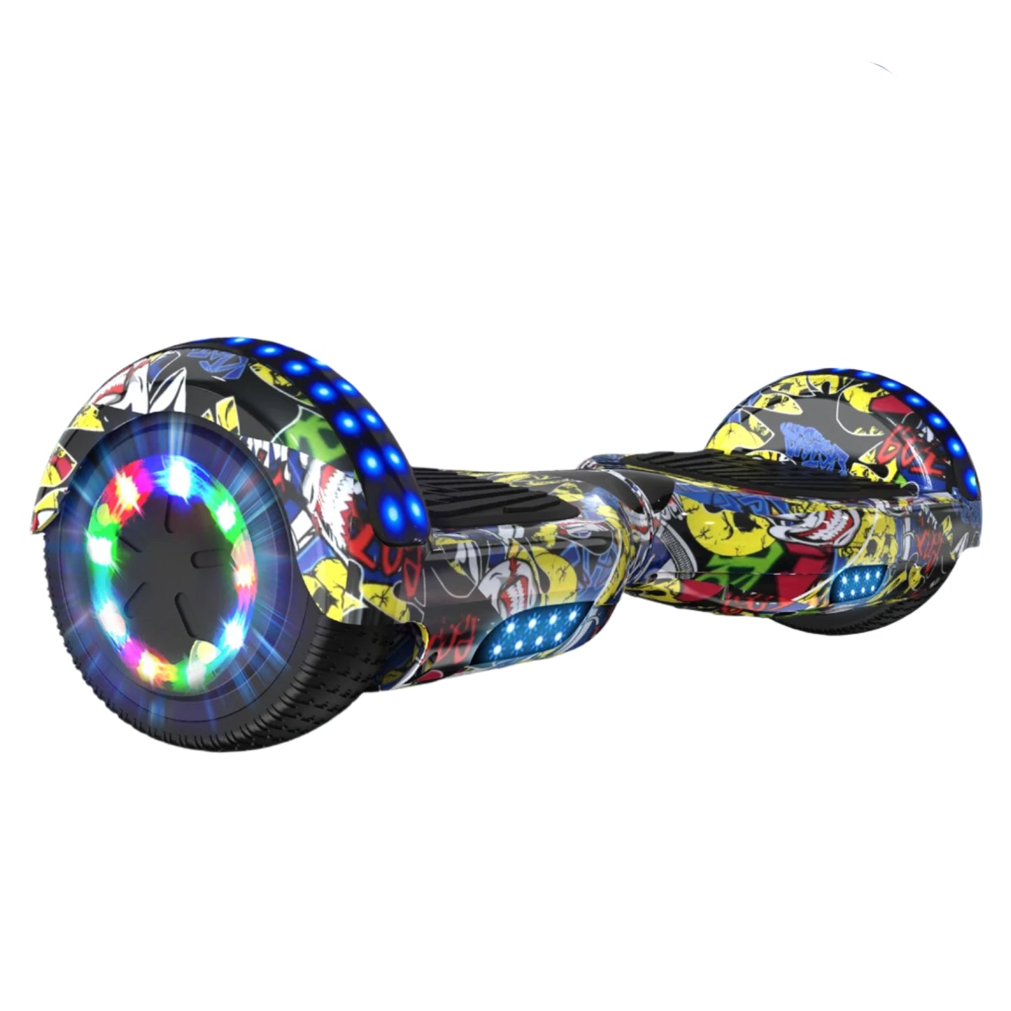 Hoverboard – Zelfbalancerend Board – Scooter – Elektrisch Skateboard – 12 Km/u Snelheid – Bluetooth Speaker – LED Verlichting - QUORE