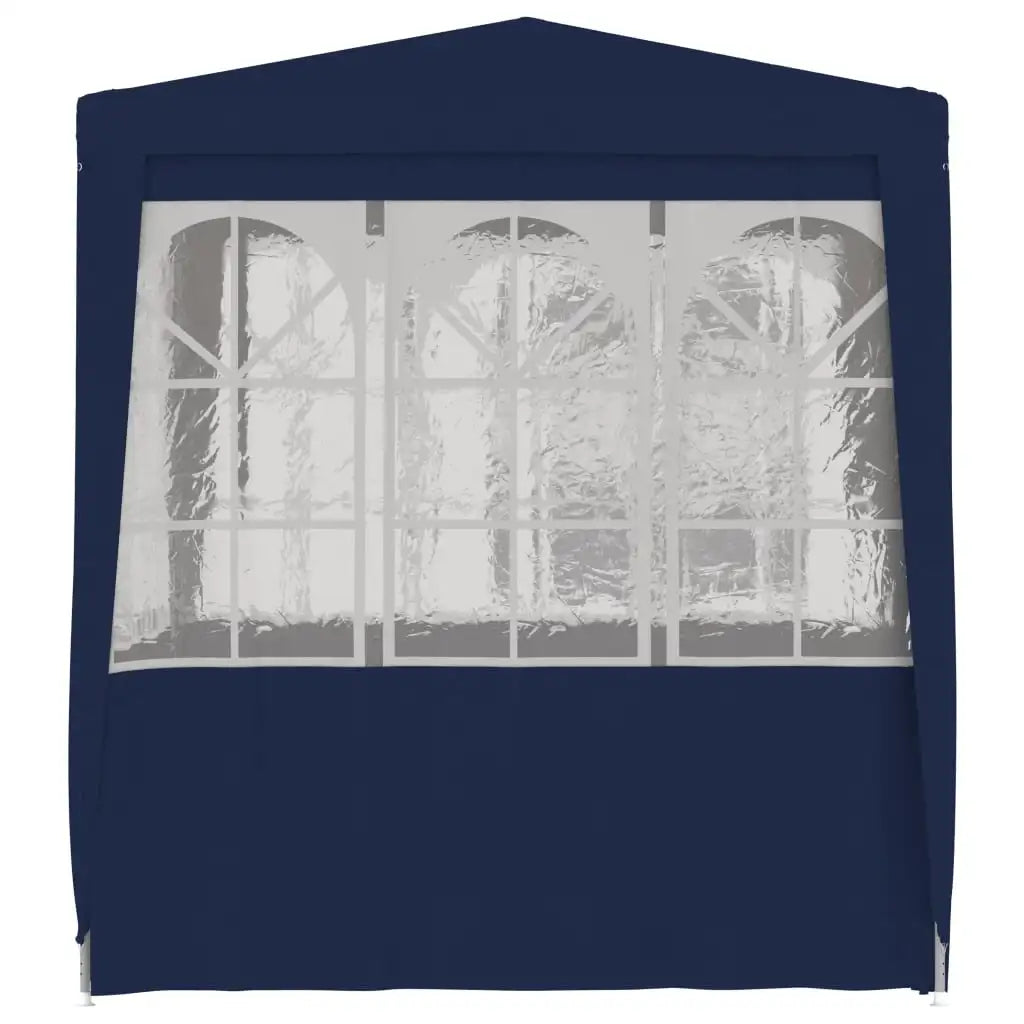 Paviljoen – Tuinpaviljoen – Partytent – Buitentent – Tuinent – Overkapping – Waterdicht – Robuust Stalen Frame - 2.5 x 2.5 m - Blauw