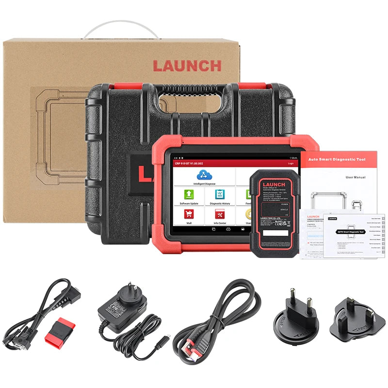 OBD2 Scanner – Auto Uitleesapparaat – Diagnose Scanner – Autodiagnose Tool – Foutcode Lezer – 8 Inch LCD Scherm – 31+ Resetfuncties