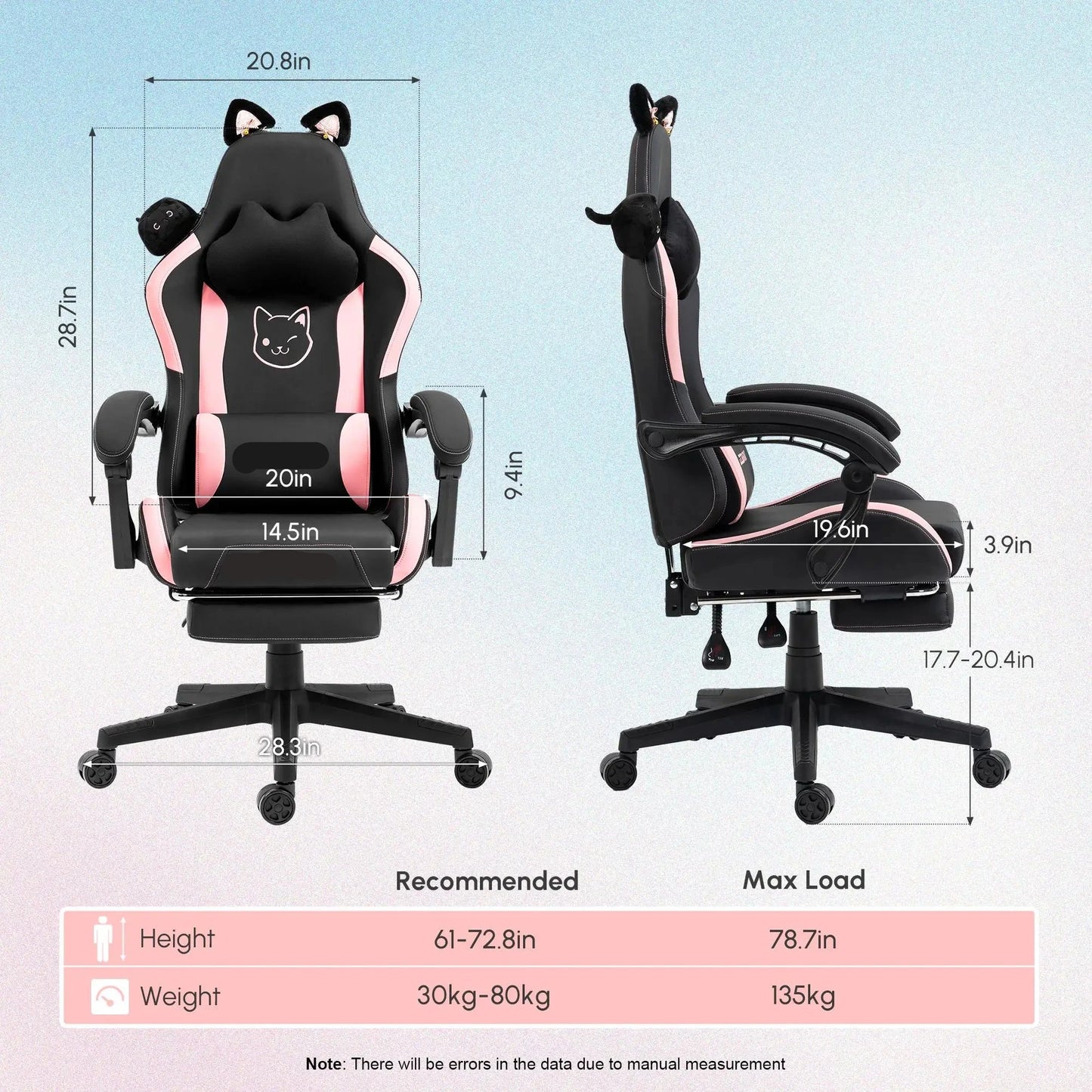 Ergonomische Bureaustoel – Kantoormeubilair – Werkstoel – Draaibare Stoel – Bureaustoel Met Wieltjes – Verstelbare Rugleuning – Synthetisch Leer