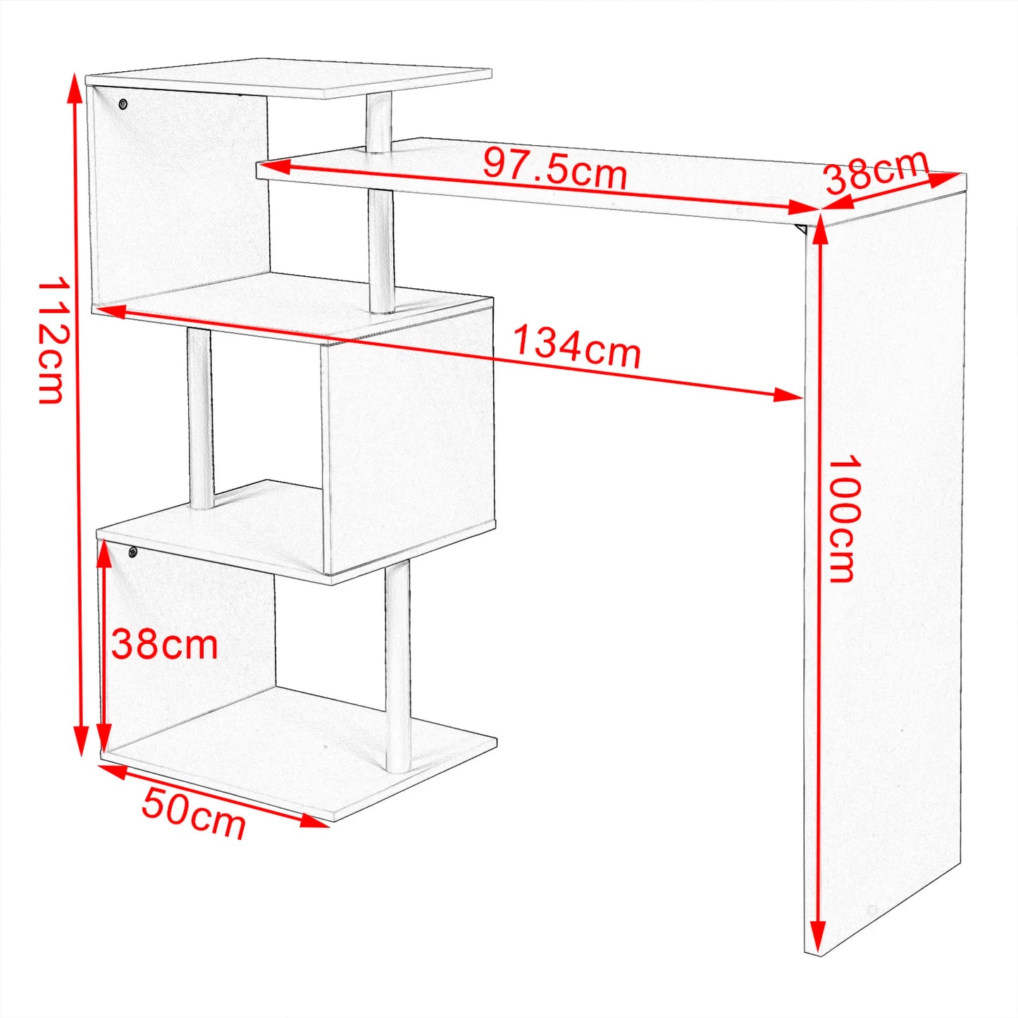 Bartafel - Hoge Tafel - Voor Keuken & Bar - Bartafels - Tafels - Wit