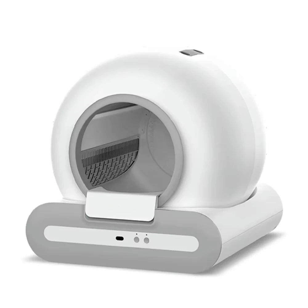 Slimme Kattenbak - Zelfreinigende Kattenbak - Automatische Kattenbak - Kattenbak - 65L - Semi-omsloten Ontwerp - voor Katten