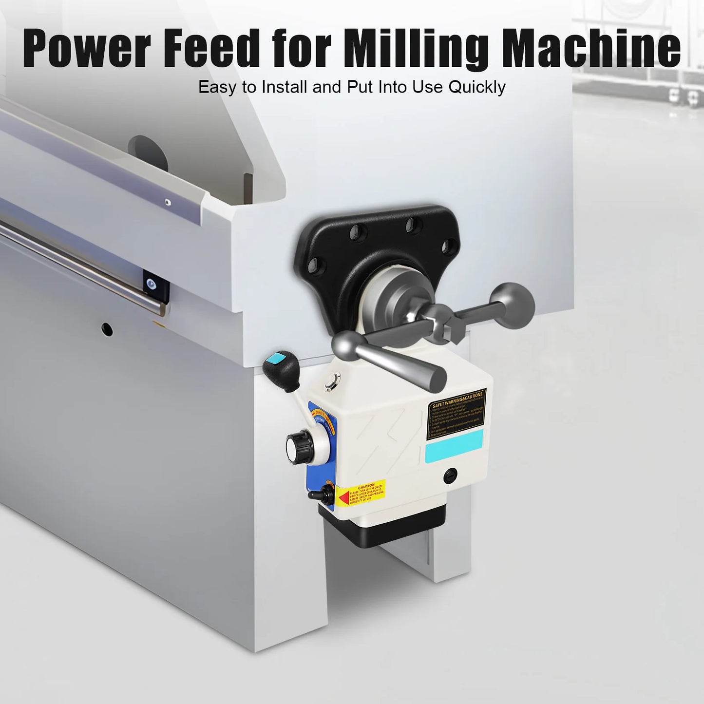 Voedingsadapter – Power Feed – Aandrijving – Voedingsunit – Machineaandrijving – Krachtige 155 kg/cm koppel – Variabele snelheid tot 210 RPM