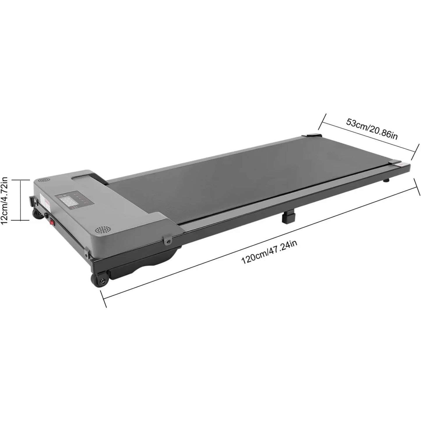 Loopband – Treadmill – Wandelmachine – Fitnessapparaat – Compact Model – 3.0HP Motor – Groot Loopoppervlak