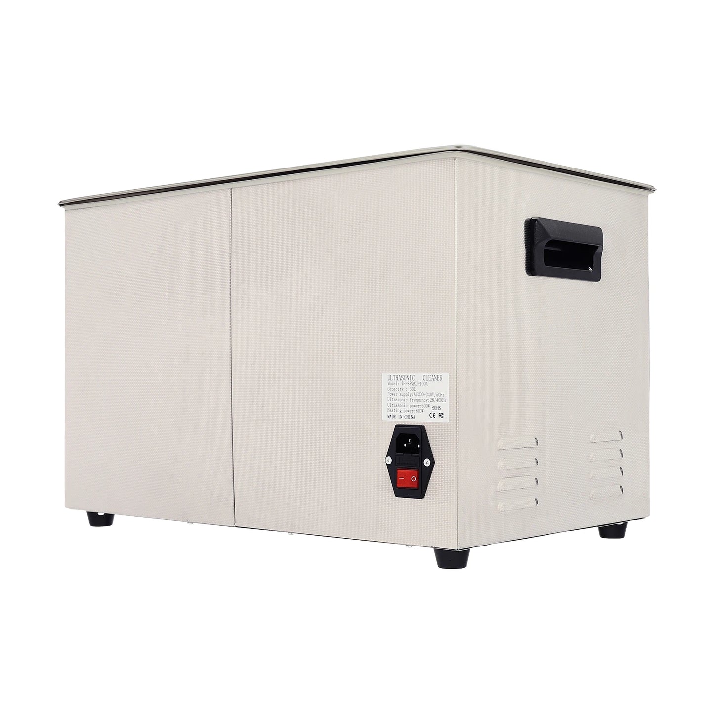 Ultrasoonreiniger – Ultrasoon Reinigingsapparaat – Ultrasoon Wasbakje – Ultrasone Schoonmaker – RVS Tank 30 Liter – 28/40 kHz Frequencies
