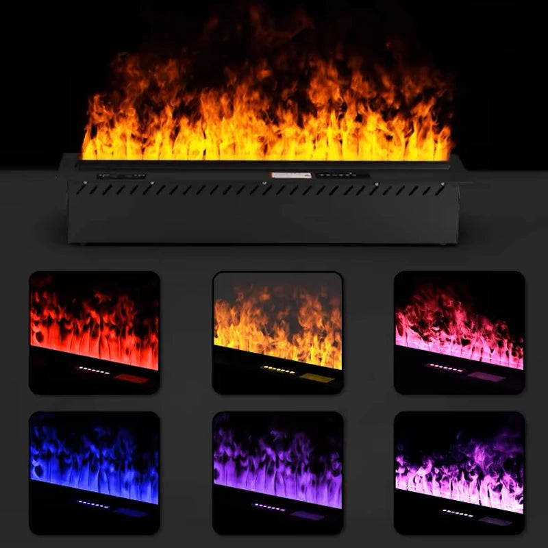 Aroma Mist Openhaard – Sfeerkachel – Waterdamp Haard – LED Openhaard – Geurmist Haard – 1800 mm Inbouw – Automatische Wateraanvulling – Knisperend Houtgeluid