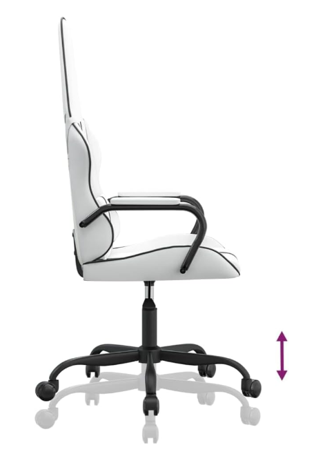 Gamingstoel – Gamestoel – Bureaustoel – Game Chair – Racingstoel – Kunstleer – Verstelbare Zithoogte – 360° Draaibaar