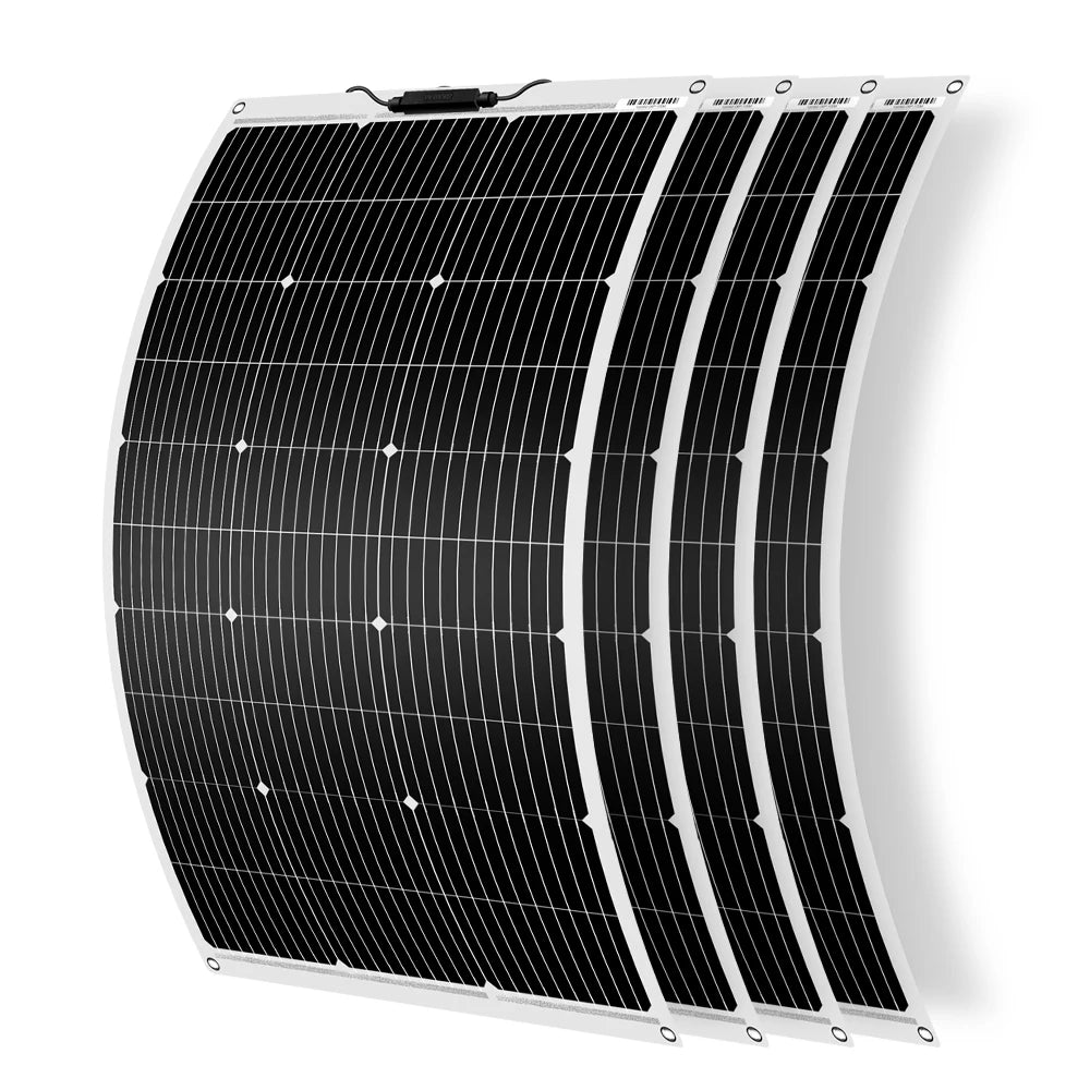 100W Monokristallijn Zonnepaneel – Zonne-energie Paneel – Draagbaar Zonnepaneel – Waterdicht Zonnepaneel – Lichtgewicht Paneel – IP67 Waterdicht – ETFE & EVA Coating