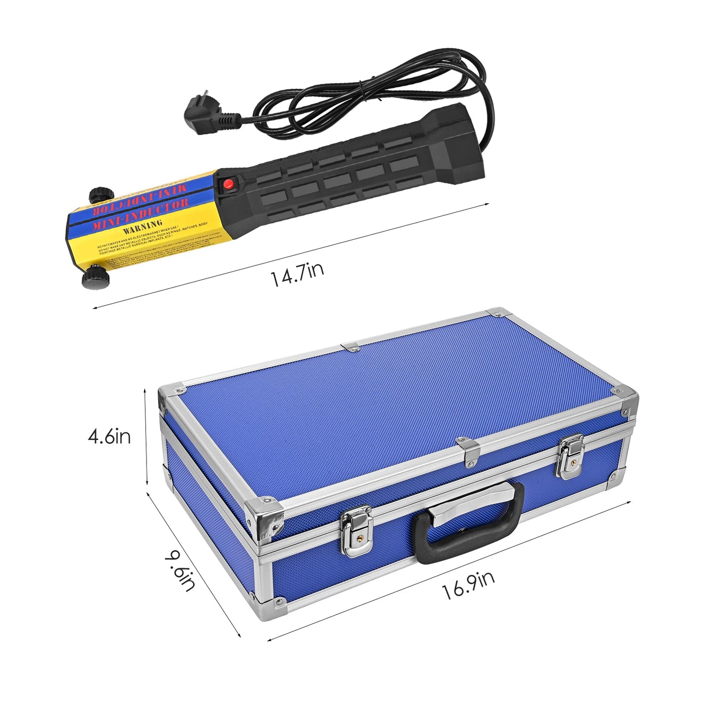 Inductieverwarmingsapparaat – Inductieverwarmer – Auto Verwarming – Lassen Zonder Vlam – 1000W Vermogen – 8 Spoelen