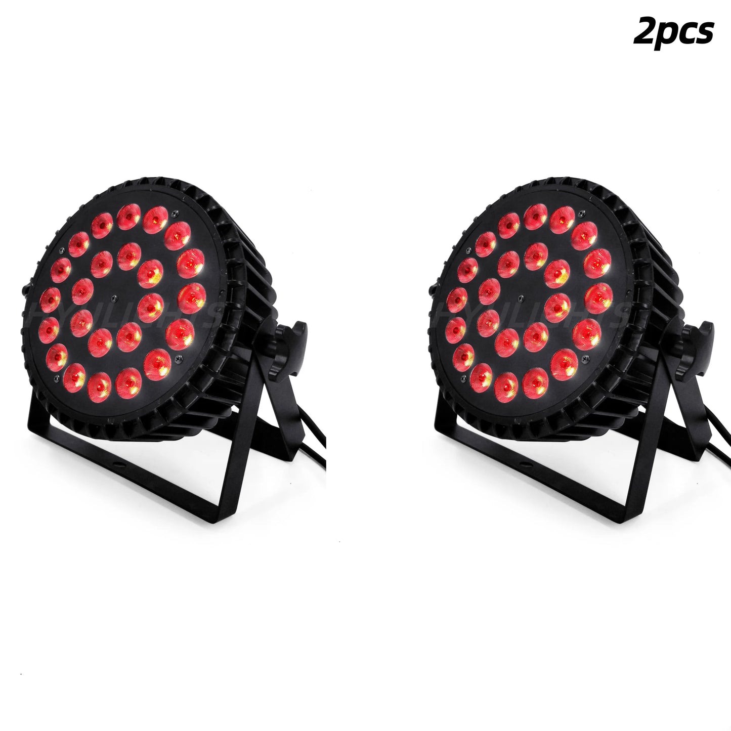 Led Par Verlichting – LED Spot – Stage Light – DJ Licht – Podiumverlichting – 24x18W RGBWA UV 6in1 – Aluminium Behuizing – 200W Vermogen