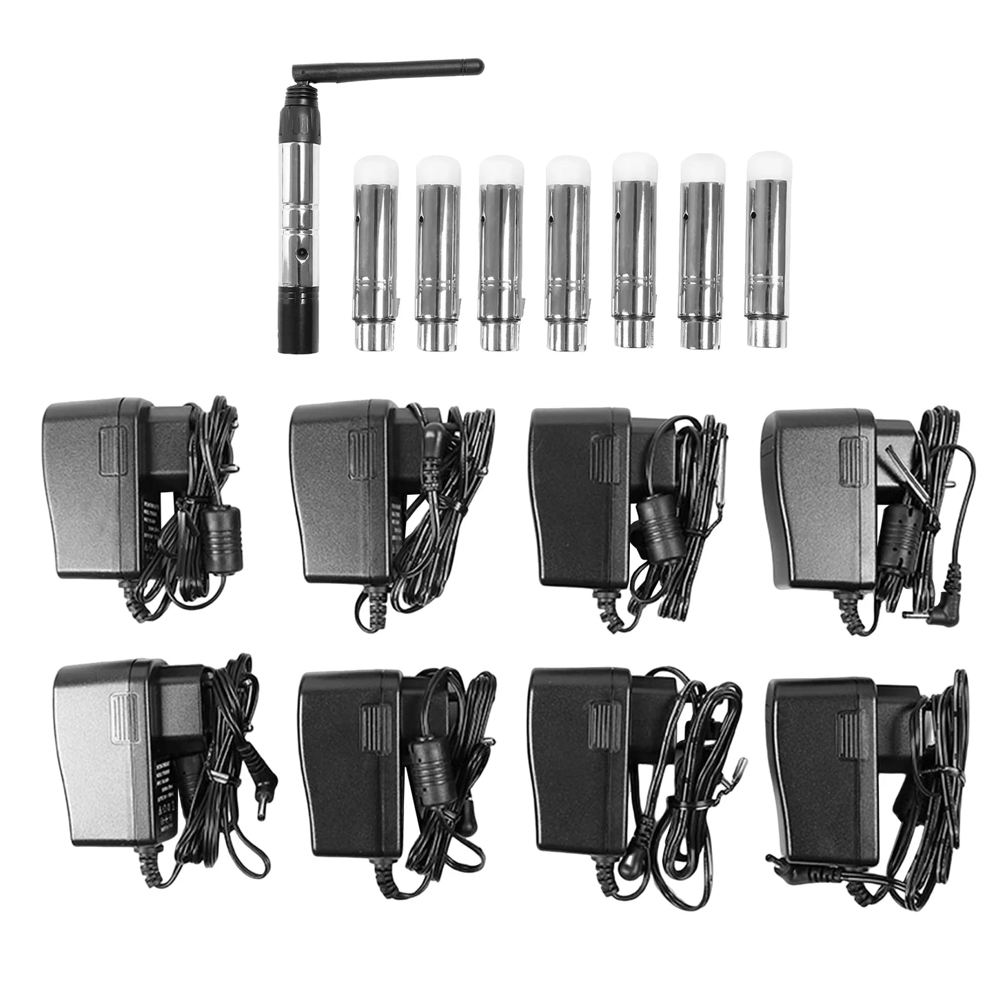 Draadloze DMX512 Verlichtingstransmitter – Draadloze Zender – Draadloze Ontvanger – Lichtcontroller – Lichtsturing – 400 Meter Bereik – 126 Kanalen