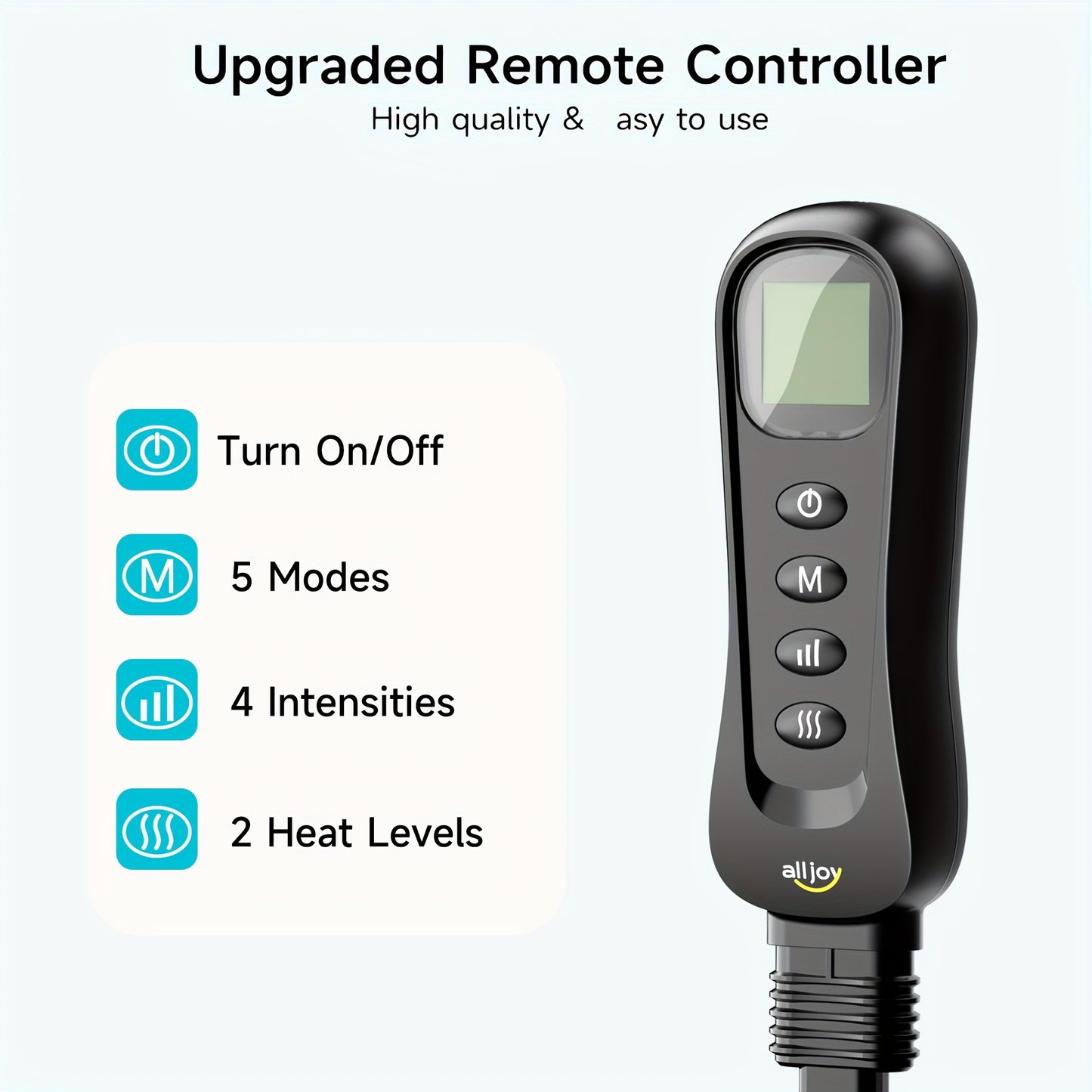 Volledige Beenmassager – Beenmassage – Knie Massager – Kuit Massager – Compressie Massager – Met Verwarmingsfunctie – Instelbare Intensiteit – Zachte Comfortabele Stoffen – Flexibel Design