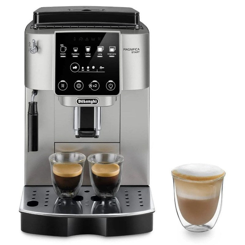 Espressomachine – Koffiezetapparaat – Automatische Koffiemachine – Drukmachine – Volautomaat – 15 Bar Pompdruk – Ingebouwde RVS Koffiemolen 1,8L Watertank