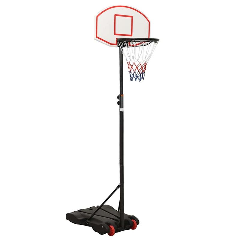 Basketbalring – Basketbalhoepel – Basketbalbord – Basketbalnet – Basketbalpaal – Verstelbaar 216-250 cm – Weerbestendig Polyethyleen & Staal