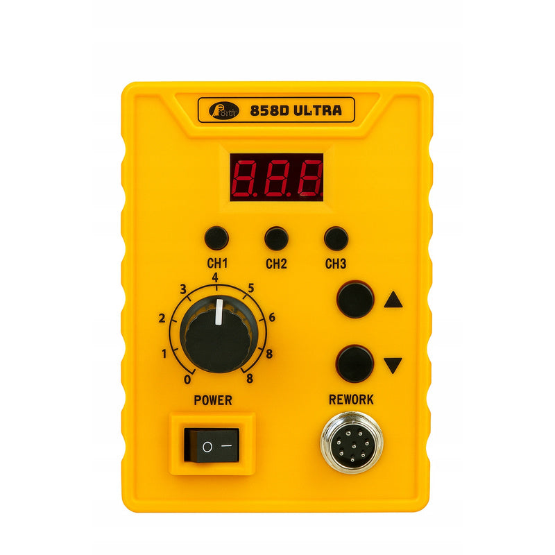 Heteluchtstation – Luchtstation – Kunststoflasapparaat – Soldeerstation – Warmtestation – 700W Vermogen – Temperatuurregeling 100-500°C