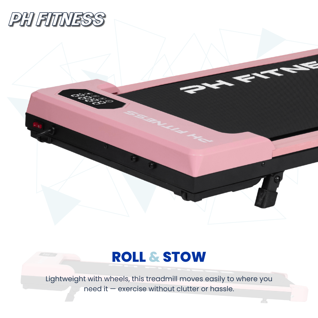 Loopband – Walking Pad – Treadmill – Wandelband – Hardloopband – Compact Design – 1,3PK Motor & Bluetooth bediening