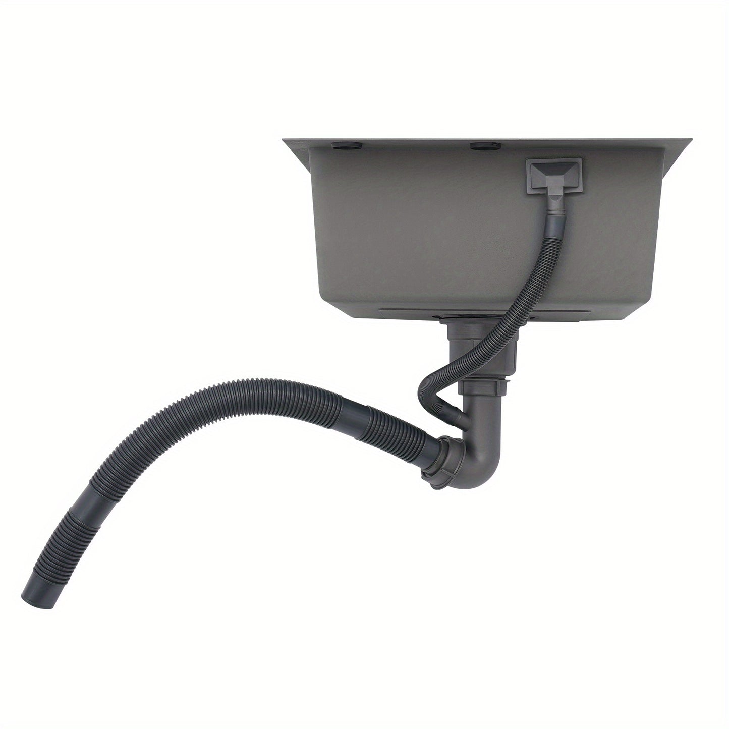 45*50 sink+ drainer- length 45 width 50 (black), stainless Steel Golden Rectangular Sink for Kitchens, Restaurants, Cafes, Bars, Hotels