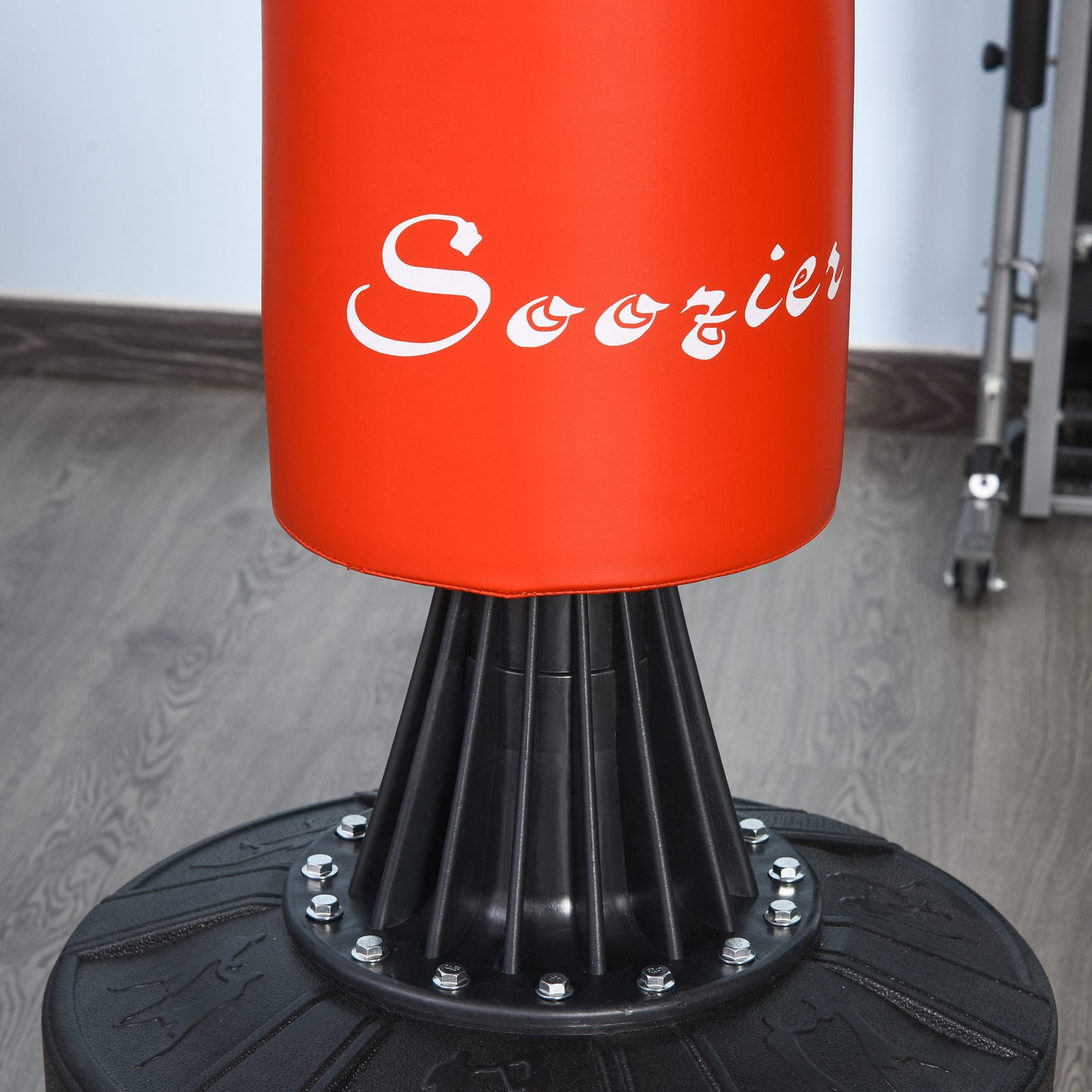 Bokszak Standaard – Bokspaal – Boksbal – Bokstrainer – Punching Bag – Verstelbare Hoogte 155-205 cm – 360° Draaibare Reflexbal