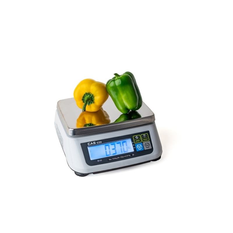 Keukenweegschaal – Digitale Weegschaal – Keukenweger – Voedselweegschaal – Precisiemeter – Legaliseerfunctie – RVS Weegpan – Weegt Tot 30 kg Met 10 g Nauwkeurigheid