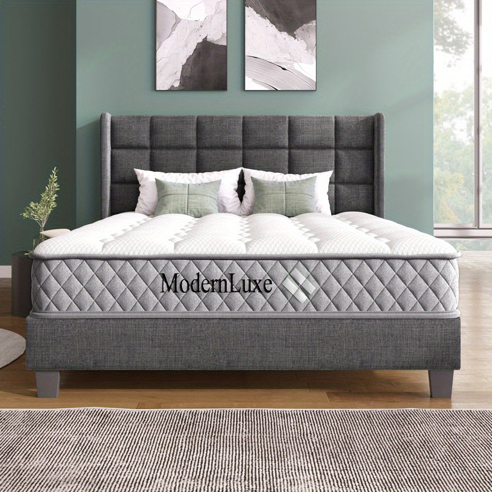 Orthopaedic Cold Foam Mattress 120x200cm with 7-Zone Pocket Spring Core, H3 Medium Firmness, 20cm Height, 4 Handles & Vacuum Packaging - Back-Friendly Support for Spinal Alignment, Pressure Relief & Optimal Relaxation, Durabl