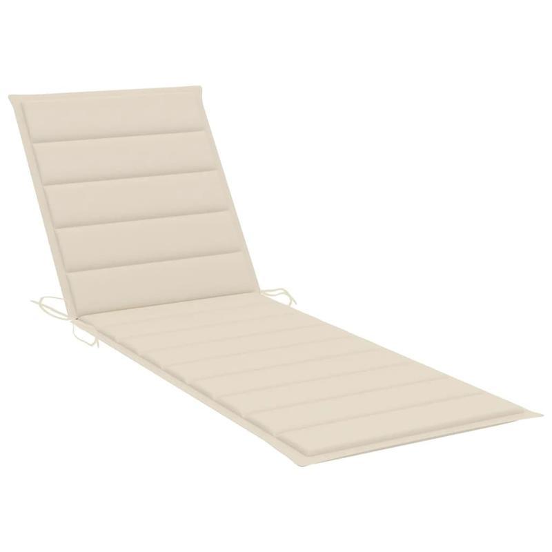 Easy-to-Assemble Outdoor Lounge Chair with Cushion - Heavy-Duty Recycled wood frame, Adjustable Backrest, Non-Slip Feet - Ergonomic Patio, Poolside, Garden, Balcony - Lightweight & Sturdy Construction, Outdoor Chair Cushions,