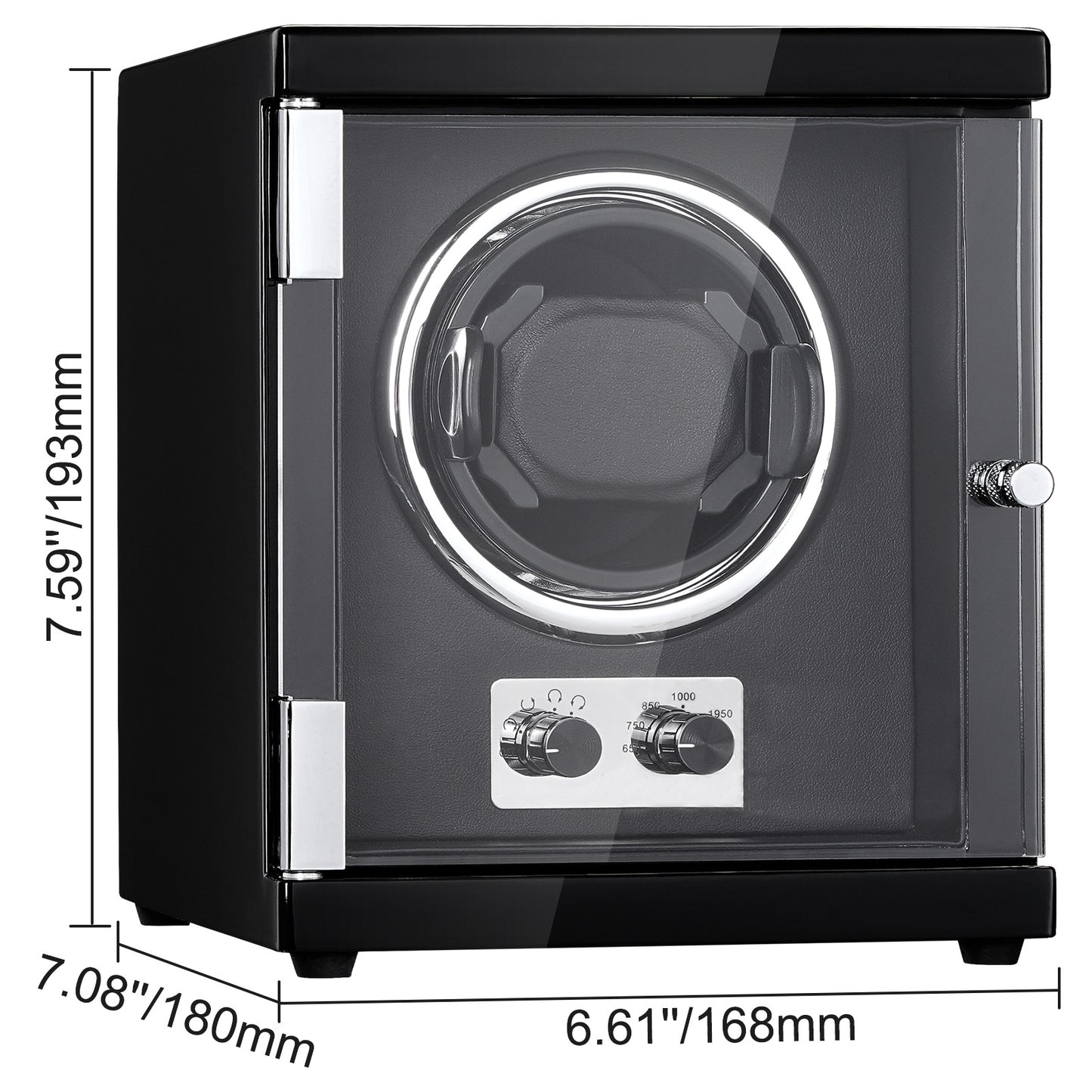 Watchwinder – Horloge Opwinder – Automatische Horloge Winder – Horloge Winder – Horlogedoos – Houten Behuizing – Fluisterstille Mabuchi Motor