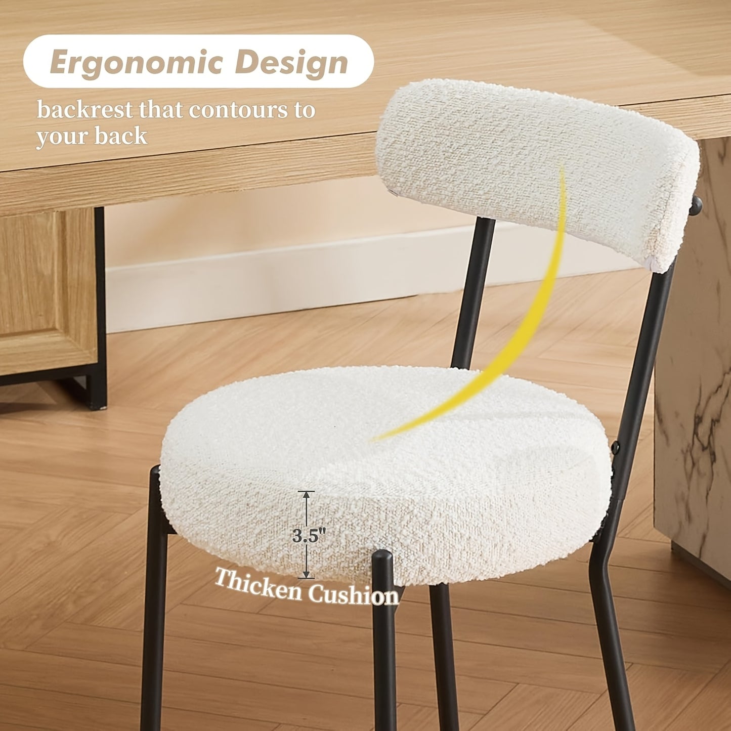 Set of 2 Mid-Century Modern Bar Stools | With Backrest and Footrest, 66cm Seat Height, Metal Frame and Faux Leather, Vintage Style for Kitchen, Bar, Dining Room, Home Bar, Cafe Bridge