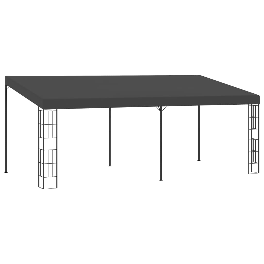 Zonwering – Tuinzonwering – Buitenzonwering – Schaduwdoek – Terrasluifel – 3 x 6 Meter – Stalen Frame Met PA-Coating