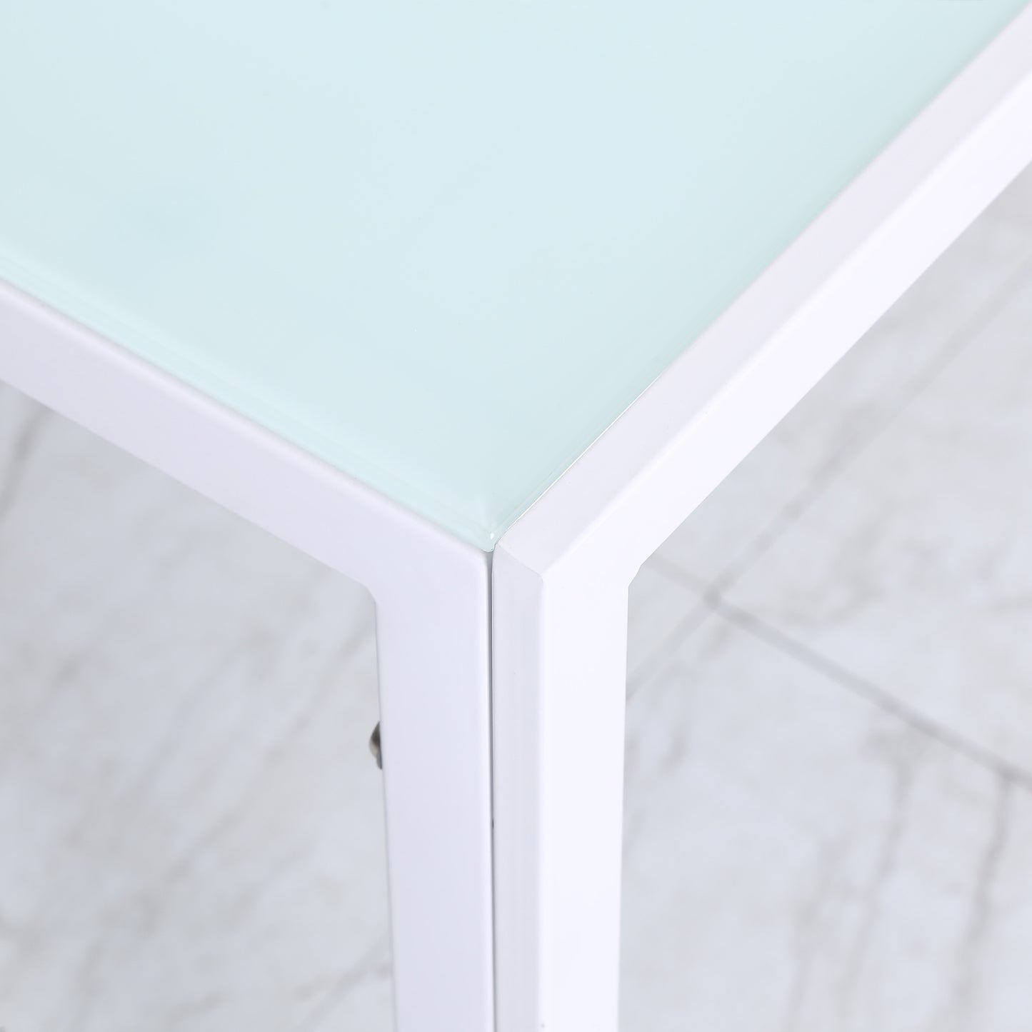Eettafel – Tafel – Keukentafel – Eetkamertafel – Witte Tafel – Modern Design – Groot Formaat 120x60 cm