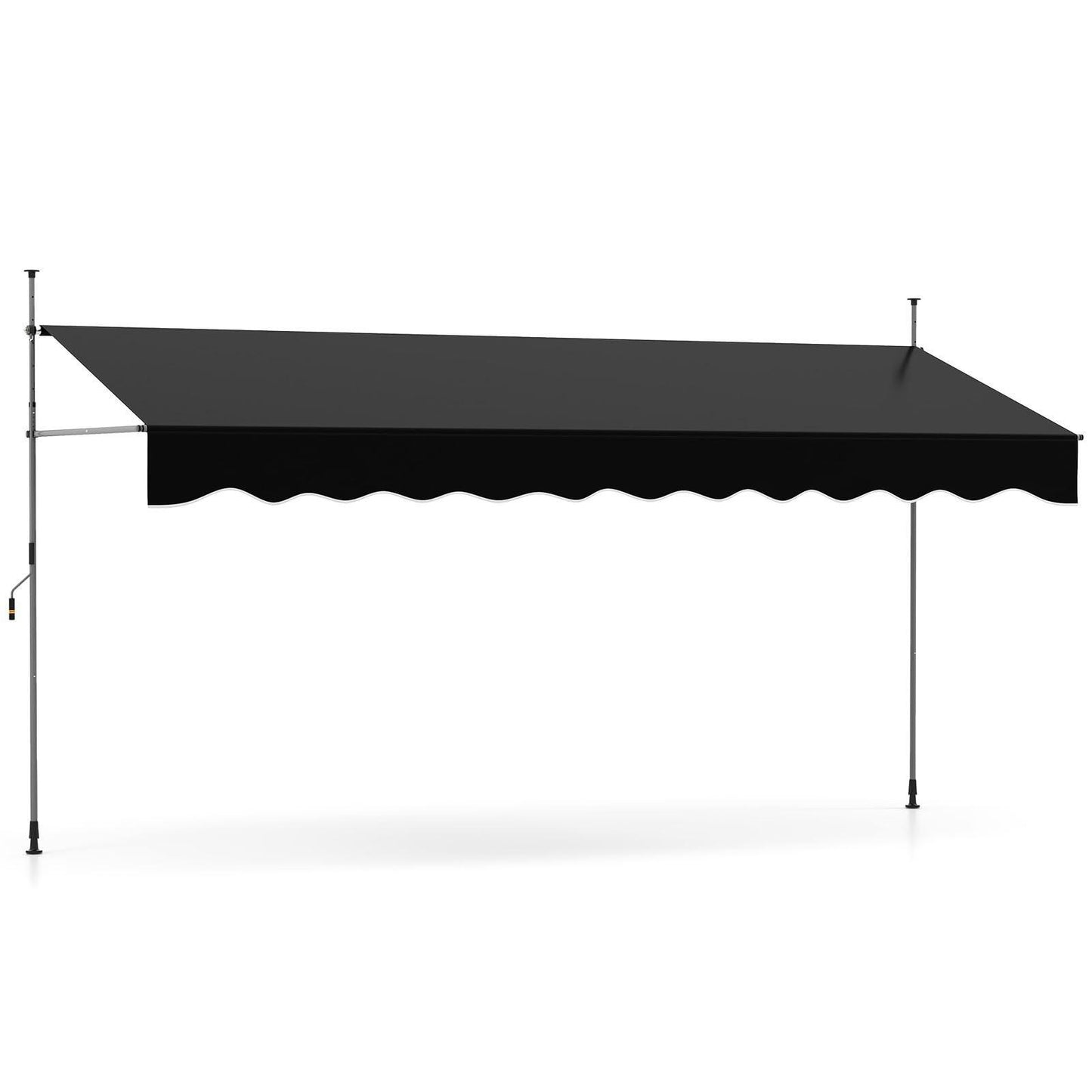 Balkonzonwering – Zonnescherm – Zonnescherm Balkon – Tuinzonwering – Zonnescherm Verstelbaar – Verstelbare Hoogte 210-310 cm – UV-Bestendig Polyester Doek